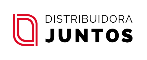 Logotipo de Distribuidora Juntos, empresa de materiales de construcción. Cliente de Slyn.