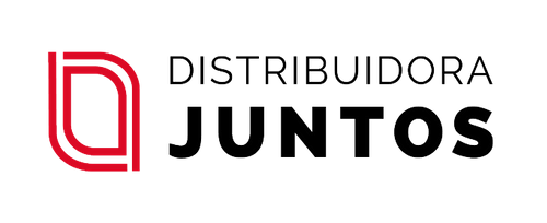 Una de las empresas más importantes de materiales de construcción con sede en Monterrey, México. Logotipo de Distribuidora Juntos, empresa de materiales de construcción. Cliente de Slyn.