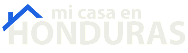 Logotipo de Mi Casa en Honduras, empresa de Bienes Raíces. Cliente de Slyn.