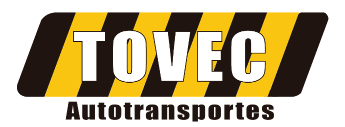 TOVEC logo, a trucking company in CDMX. Slyn's client.