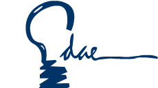 Logo de Dae corporativo empresarial, cliente de Slyn.