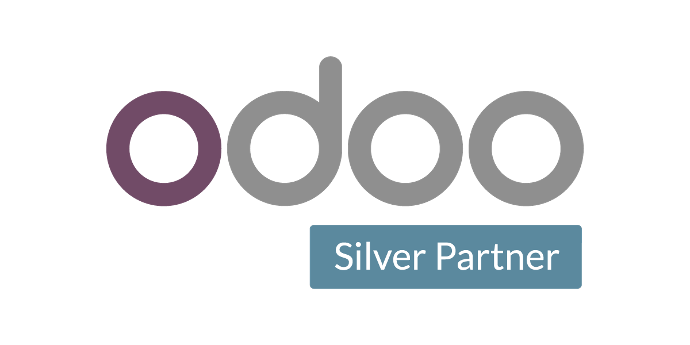 Logotipo de Silver Partner de Odoo.