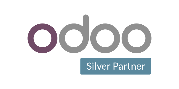 Slyn is an Odoo Silver Partner. Odoo Silver Partner Logo.
